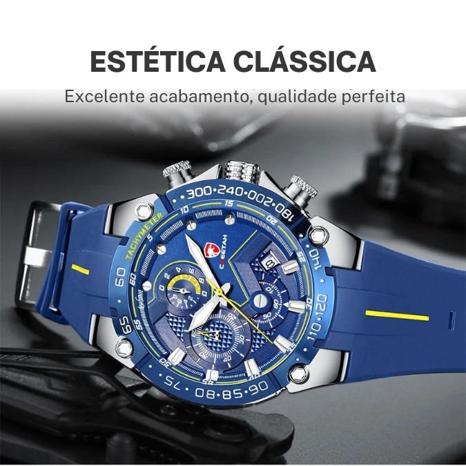 Relógio de Pulso de Quartzo CH1606SBE - Estilo, Precisão e Durabilidade