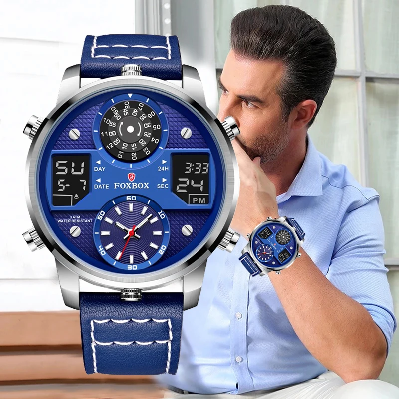 Relógio Masculino Foxbox Marine F0013B - Elegância e Sofisticação