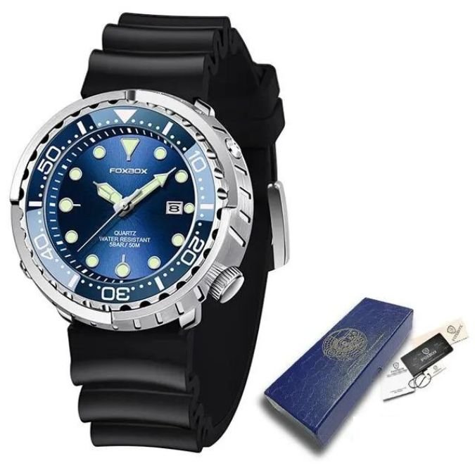 Relógio Casual Silicone Sport Watch - Marca de Topo Luxo Quartzo